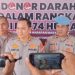 Polres Bitubg Gelar Donor Darah Dalam Rangka HUT Humas Polri