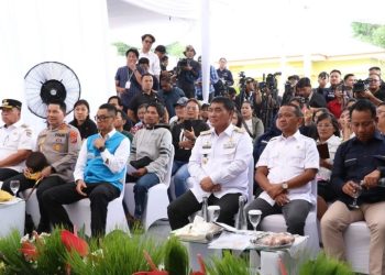 Bupati Minahasa Robby Dondokambey Sambut Kunjungan Menteri ESDM RI Bahlil Lahadalia di Minahasa 
