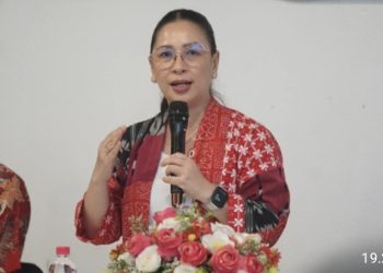 Wabup Vasung Berikan Materi Empat Pilar Kebangsaan kepada Finalis Waraney Wulan Minahasa 2025