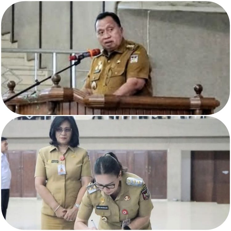 Bupati Minahasa Robby Dondokambey Resmi Lantik Pengurus Koperasi Desa Merah Putih Se-Kab Minahasa
