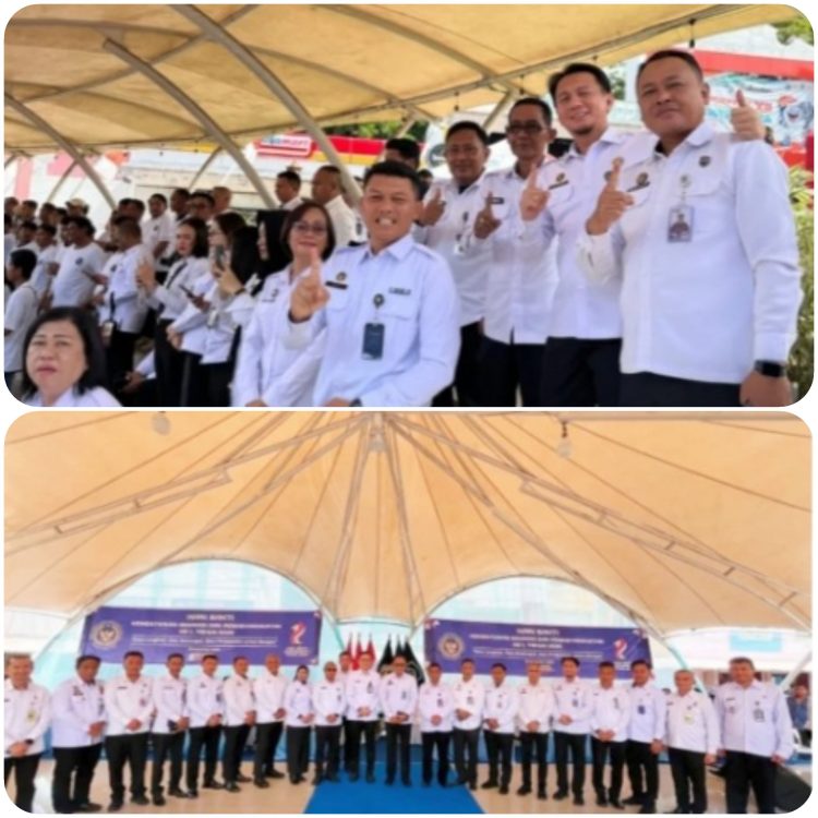 Lapas Tondano Meriahkan Peringatan Satu Tahun Kemenimipas di Manado