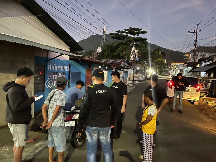 Polres Bitung Intensifkan Patroli Demi Wujudkan Kota yang Aman dan Kondusif