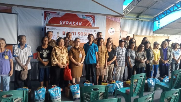 Wabup Vasung Pimpin Bakti Sosial Hari Jadi Minahasa 597: Dorong Kesehatan, Kerukunan, dan Bantuan Tepat Sasaran di Kawangkoan