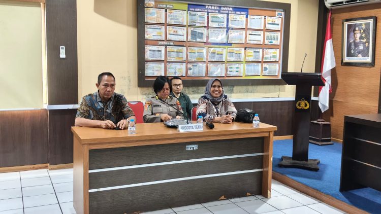 Lemdiklat Polri Gelar Pengkajian Hasil Didik T.A. 2022 di Polres Bitung