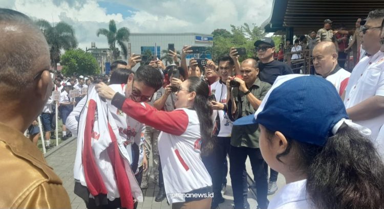 Pemkab Minahasa,Lepas Kontingen Porprov Sulut Ke XII Tahun 2025