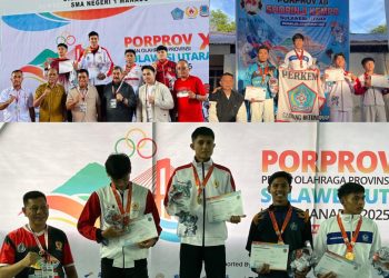 Tiga Personel Polres Bitung Sabet Emas DI PORPROV Sulut 2025, Kapolres Berikan Apresiasi