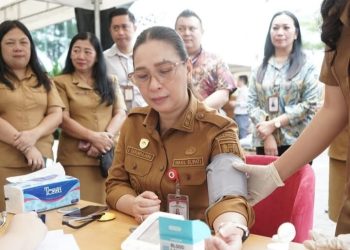 Wabup Minahasa Vanda Sarundajang Dukung Penuh Layanan Kesehatan Gratis dari Bank SulutGo
