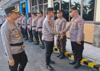 Waka Polda Sulut Kunjungi Polres Bitung, Apresiasi Kesiapan Tanggap Darurat Bencana