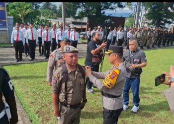 Polres Bitung Gelar Apel Operasi Zebra Samrat 2025, Fokus Pengamanan Jelang Nataru