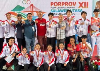 Manado: Dominasi Penuh Petarung Hapkido Manado di Porprov XII Sulut 2025