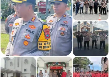 Perayaan Natal 2025 di Kota Bitung Berlangsung Aman dan Kondusif, Kapolres Bitung Sampaikan Apresiasi kepada Masyarakat