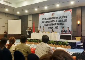 Bupati Minahasa Buka Fasilitasi Penerapan Aplikasi Sistem Keuangan Desa Online 2025