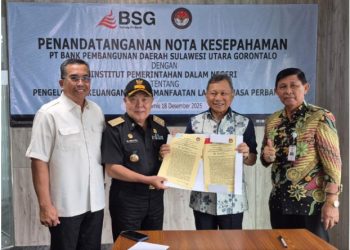 Bank SulutGo dan IPDN Sulut Jalin Sinergi Strategis untuk Cetak Calon Pemimpin Daerah yang Unggul dalam Pengelolaan Keuangan