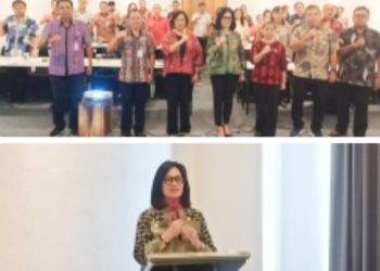 Sekda Minahasa Buka FGD Pemutakhiran RPKP Mapalus Langowan Barat