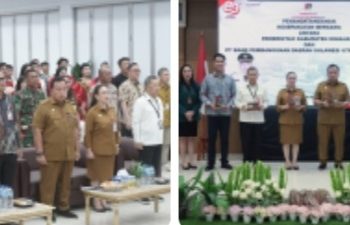 Pemkab Minahasa dan Bank SulutGo Jalin Kerja Sama Komoditi Unggulan Sekaligus Launching KUR Bohusami