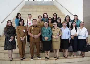 Bupati Minahasa Hadiri Ibadah Awal Tahun dan Momen Penandatanganan Kerjasama PDAM-IPDN