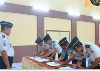 Lapas Tondano Sepakati Perjanjian Kinerja 2025, Fokus Dukung Program Kemenimipas