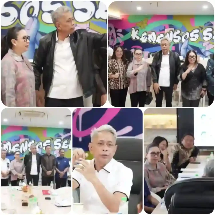 Wabup Minahasa Audiensi dengan Wamen Sos RI Bahas Efektivitas Program Bantuan