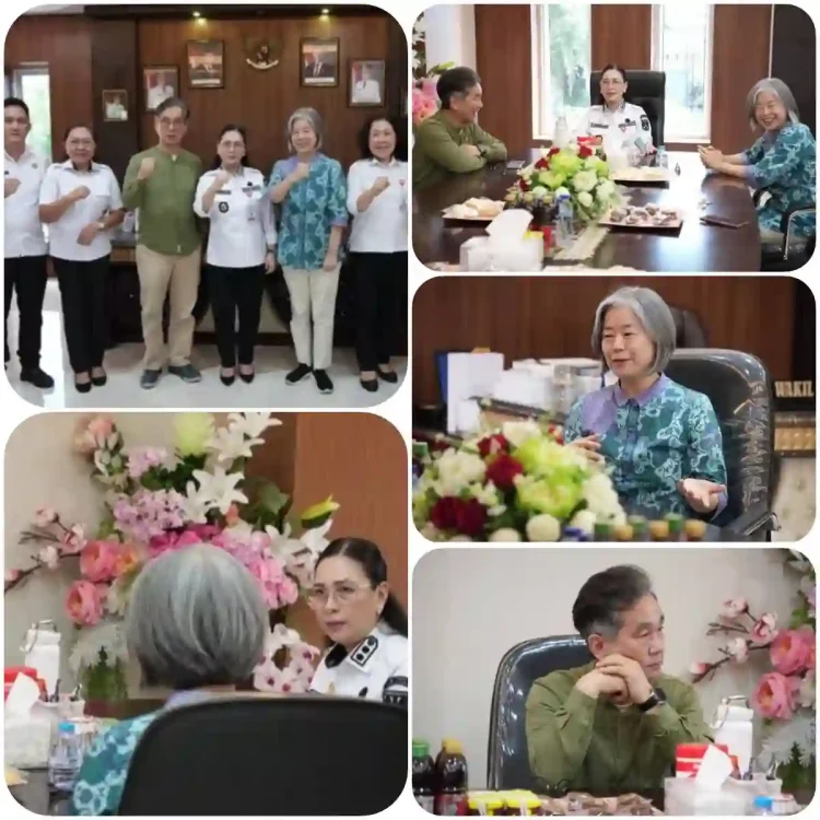 Vanda Sarundajang Sambut Misi Kemanusiaan dari Korea Selatan