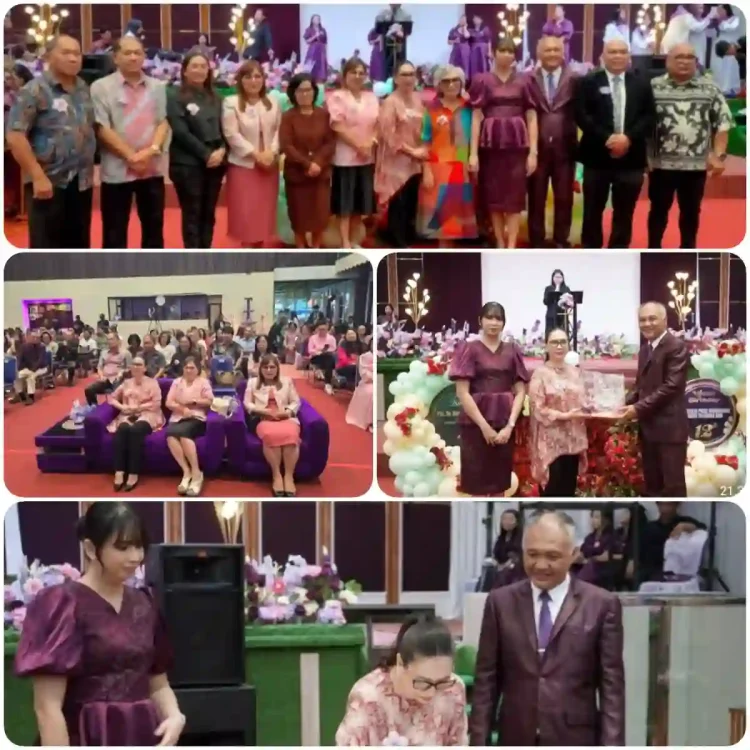 Vanda Sarundajang Sampaikan Ucapan Selamat di HUT ke-49 Pdt. Richard Lapian