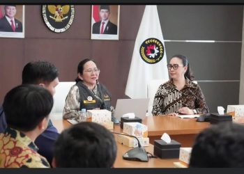 Wabup Minahasa Audiensi di Kemenko PMK Bahas Penanggulangan Bencana