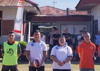 Plh Kalapas Tondano Resmikan Pekan Olahraga HBP ke-62